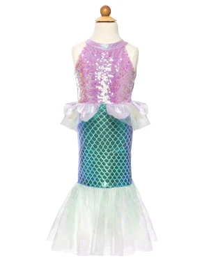 GP - Misty Mermaid Dress, Pink/Blue, Size 3-4