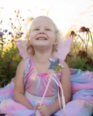 GP - Rainbow Sequins Skirt With Wings & Wand, Size 4-6