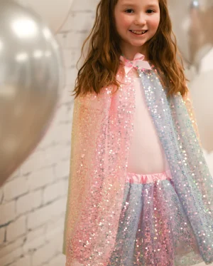 Great Pretenders - Ombre Sequins Cape, Size 4-6