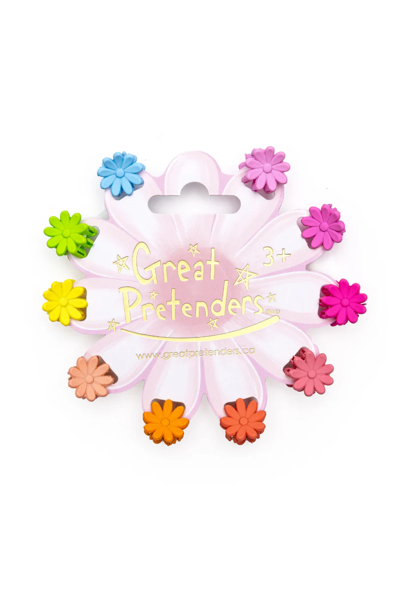GP - Daisy Delight Mini Hair Clips, 10pcs