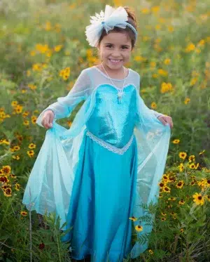GP - Ice Queen Dress w/ Cape, 3-4