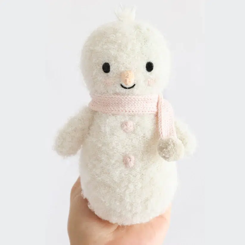 Cuddle & Kind Holiday - Baby Snowman (Blush)