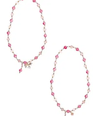 GP - Boutique Pink Crystal Necklace, Assort.