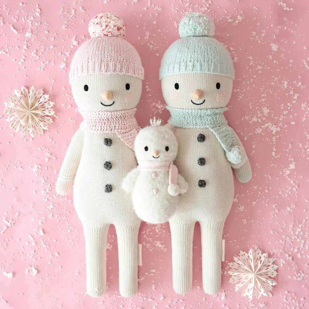 Cuddle & Kind- Spruce Snowman Little