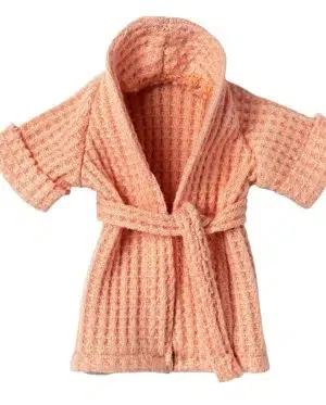 Maileg - Bathrobe Mum Mouse Coral