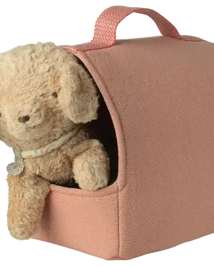 Maileg - Pet carrier - Coral SS26
