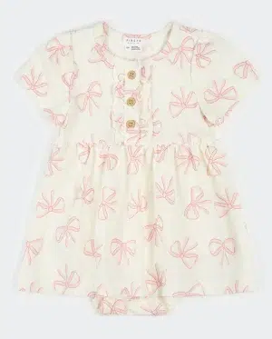 Petit - Bow Bodysuit Dress