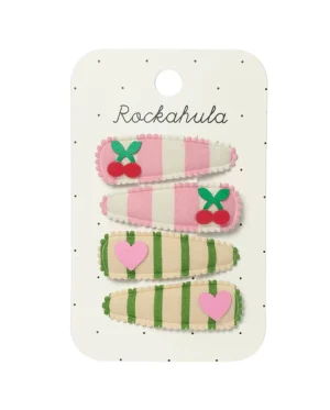 Rockahula - Cherry Kiss Fabric Clip Set