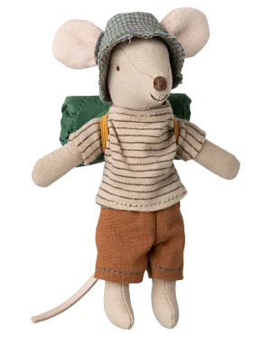 Maileg- Hiker Mouse Brother