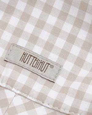 Huttelihut - Scallop Bucket Hat Pepper Gingham