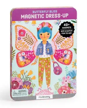 Mudpuppy - Butterfly Bliss Magnetic Dress-up