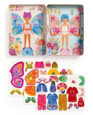 Mudpuppy - Butterfly Bliss Magnetic Dress-up