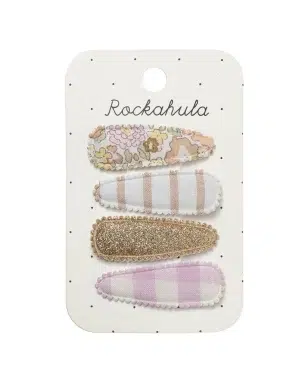 Rockahula- Fairytale Floral Fabric Clip Set