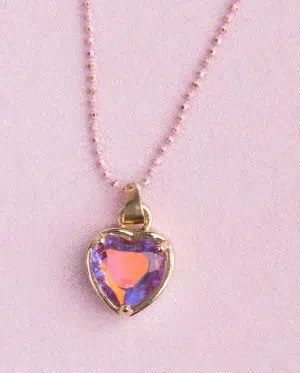 GP- Lilac Love Necklace