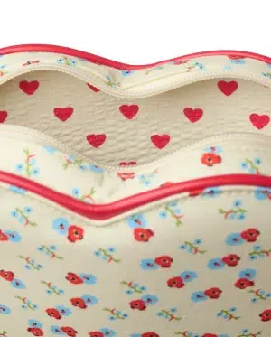 Rockahula- Martha Ditsy Floral Heart Bag